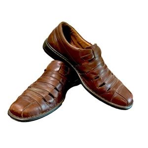 Josef Seibel Steven Dress Sandals, Brown, Size EU 44 US 10.5